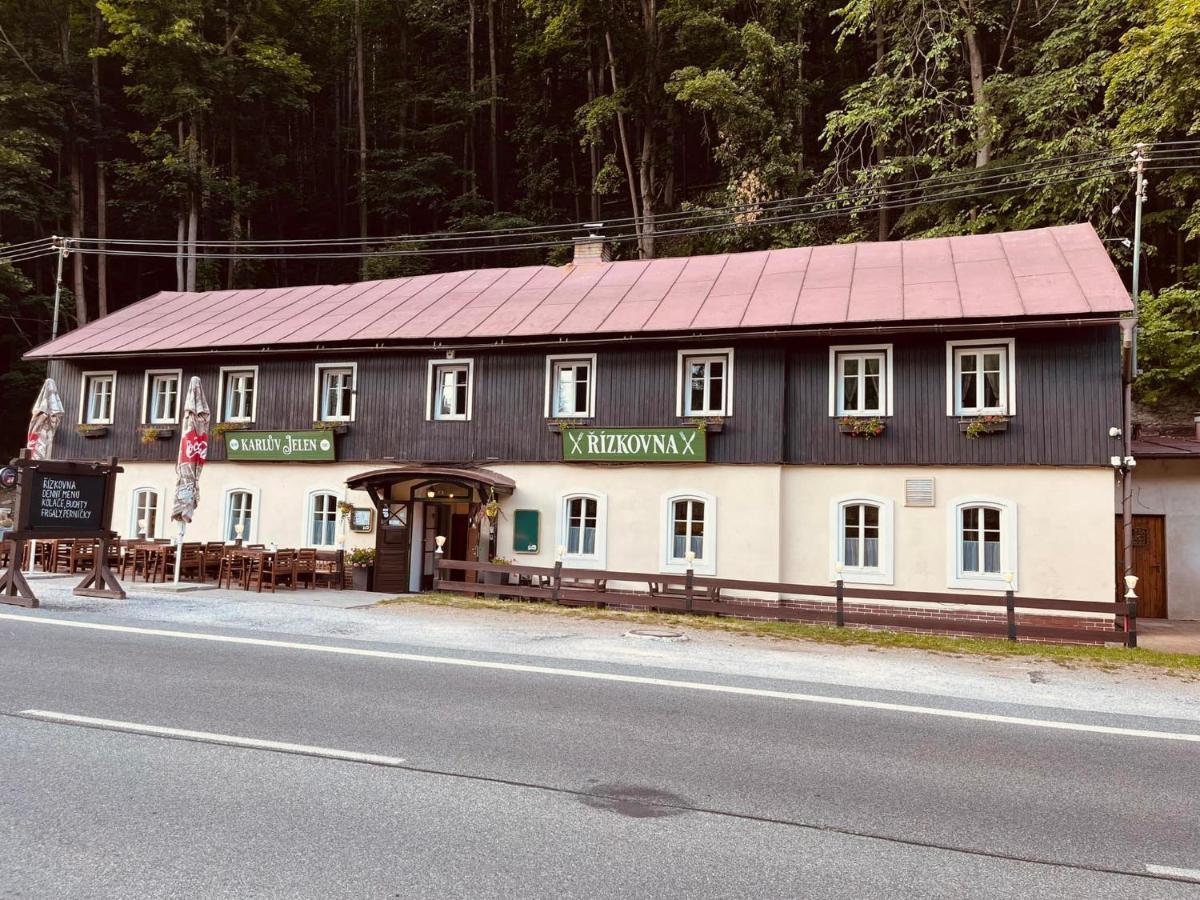 Pod Svatou Annou - Penzion A Rizkovna Horni Marsov Exterior photo